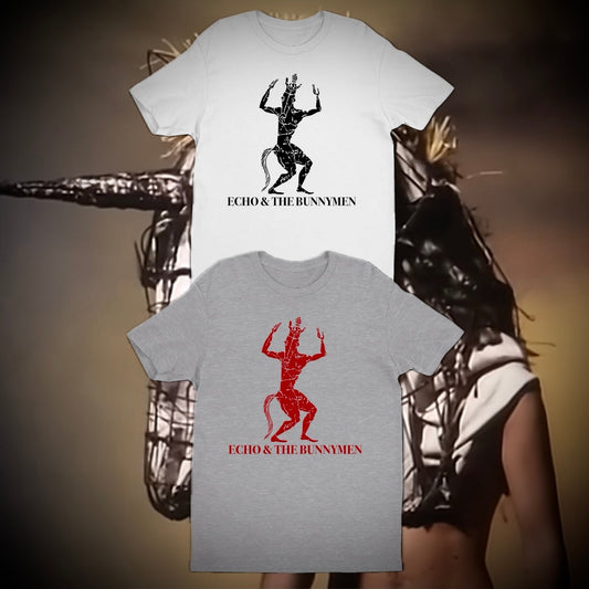 Official Echo &The Bunnymen ‘Bring On The Dancing Horses’ Vintage T-Shirt