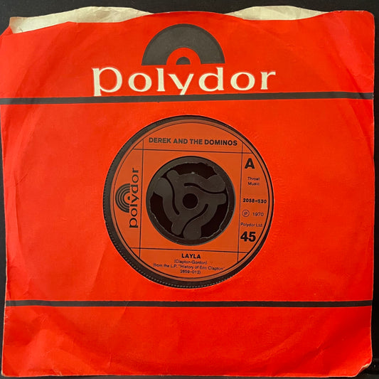 Derek And The Domino’s -  Layla - USED Vinyl 7" Single