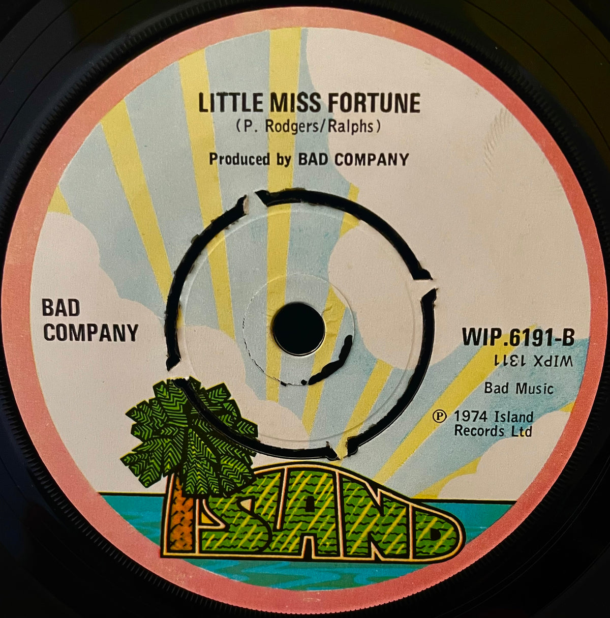Bad Company – Can't Get Enough - USED Vinyl 7" Single