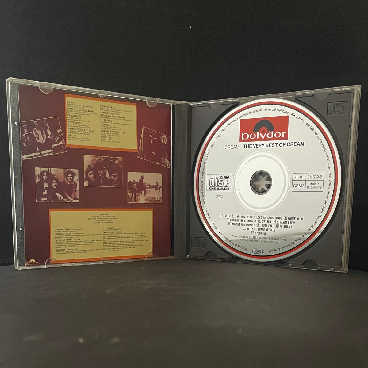 Cream - Strange Brew - The Very Best Of Cream - USED CD