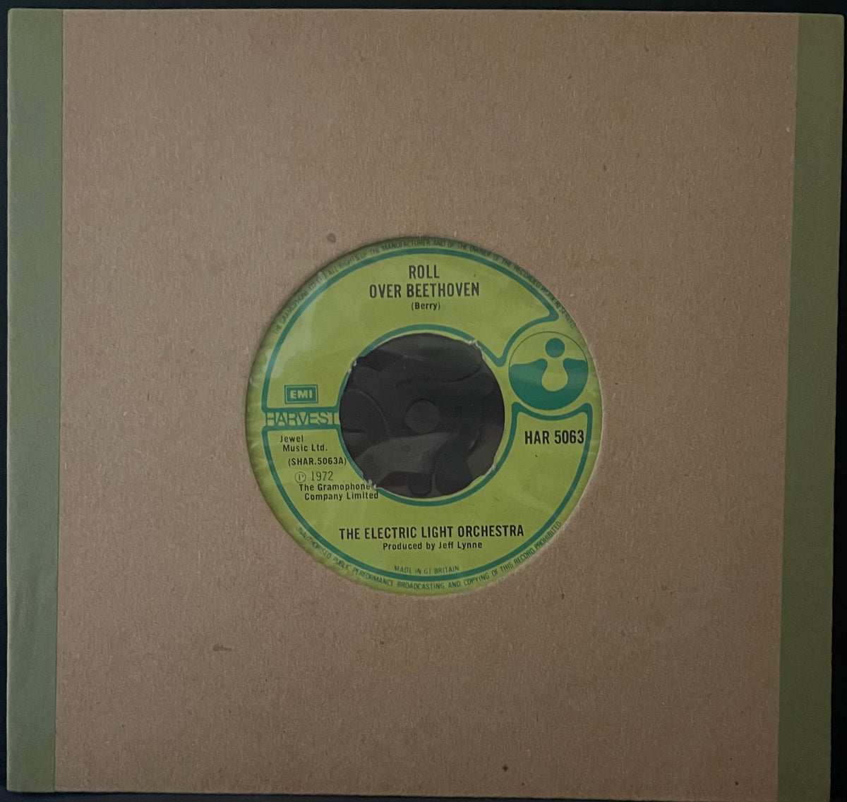 The Electric Light Orchestra – Roll Over Beethoven - USED Vinyl 7" Single