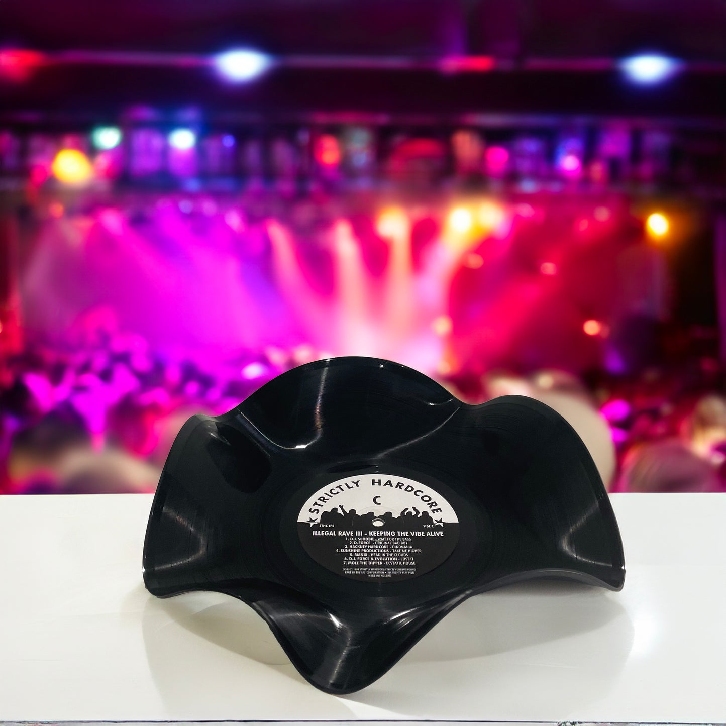 The 'Hardcore' Vinyl Record Bowl