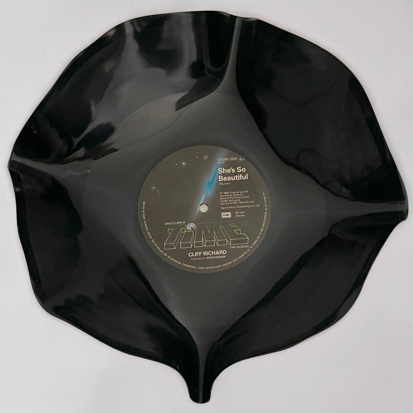 The ‘Time’ 12" Vinyl Record Bowl