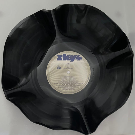 The 'Sky 4' 12" Vinyl Record Bowl