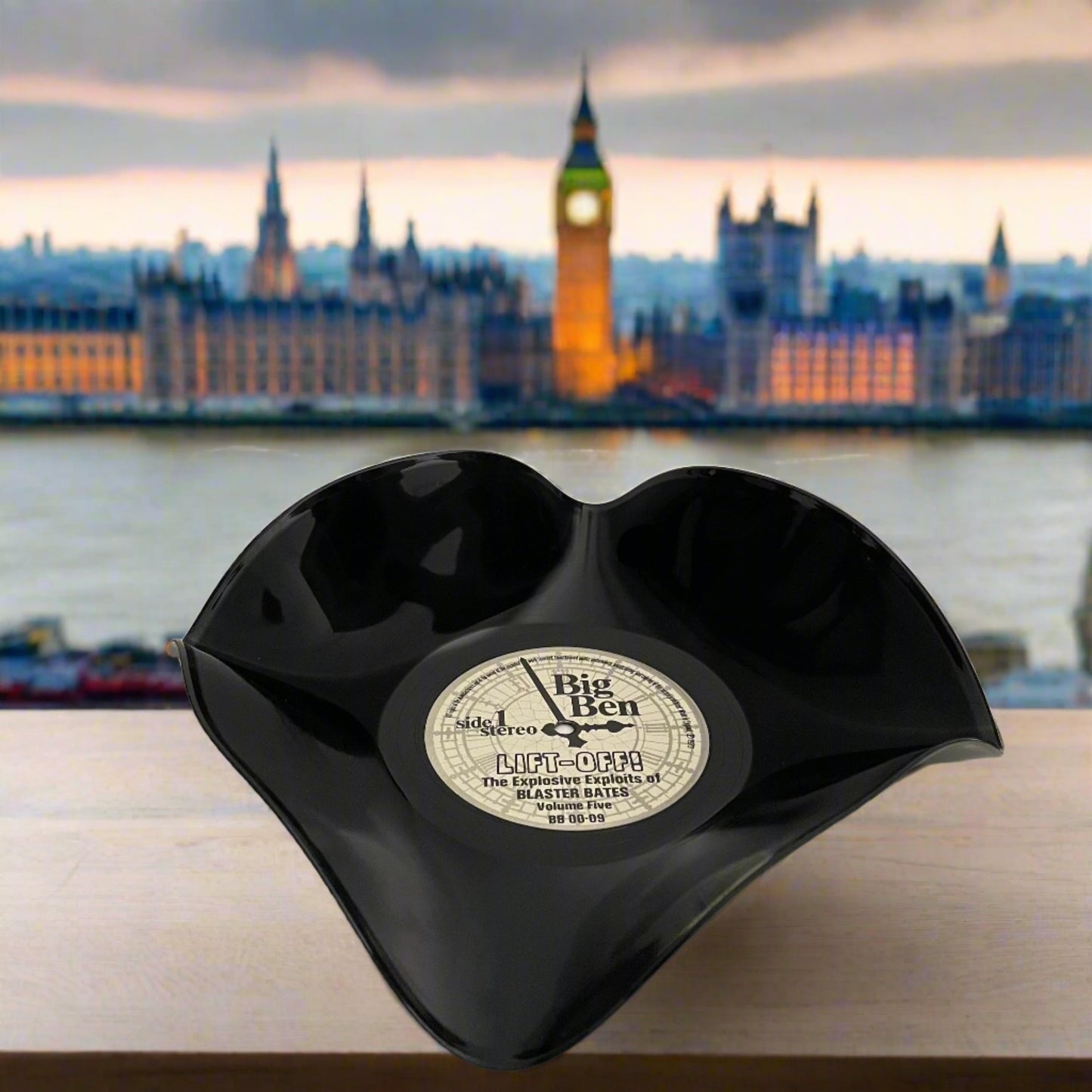 Die 12"-Vinyl-Schallplattenschale „Big Ben“