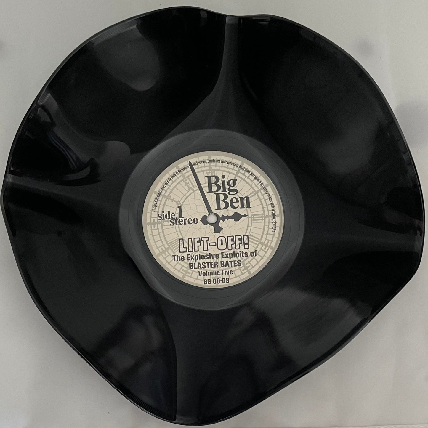 Die 12"-Vinyl-Schallplattenschale „Big Ben“