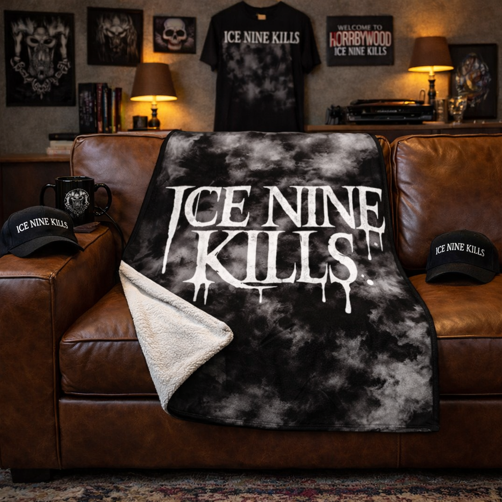 Rocksax Ice Nine Kills  Blanket - Drippy Logo