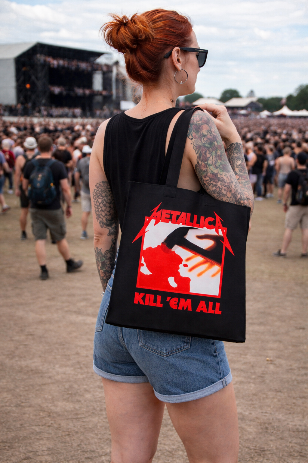 Rocksax Metallica Tote Bag ( Organic) - Kill Em All 1