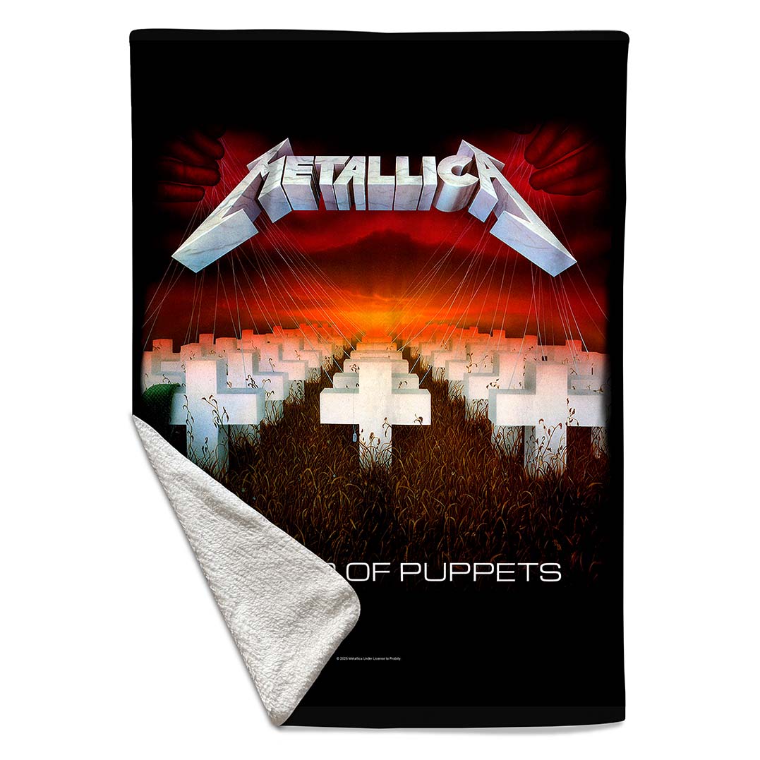 Rocksax Metallica  Blanket - Master of Puppets