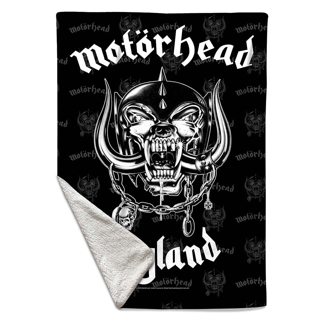 Rocksax Motorhead  Blanket - England