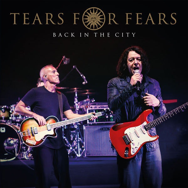 PRESALE - Tears For Fears - Back In The City - 12" Clear Vinyl 2LP