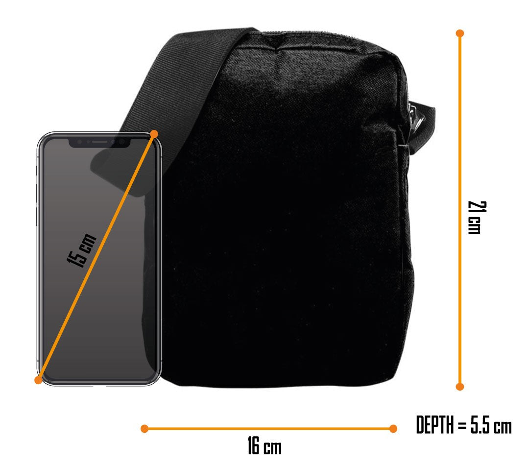 Rocksax AC/DC Crossbody Bag - Back In Black