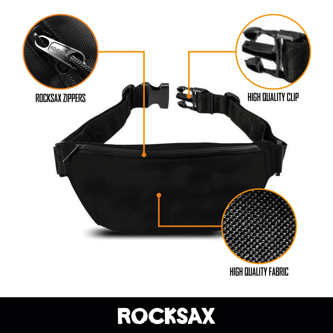 Rocksax Ghost  Bum Bag ( Fanny Pack) - Rite Here, Rite Now