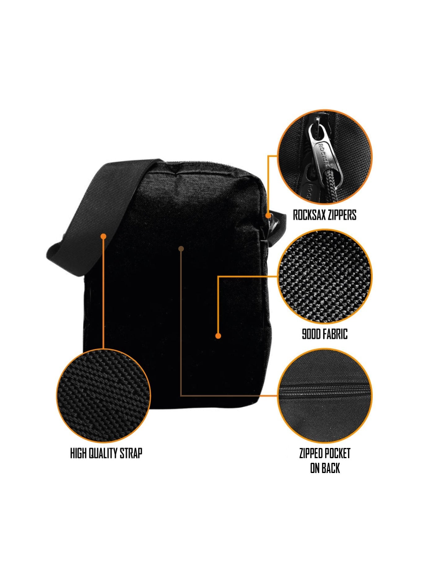 Rocksax Poppy Crossbody Bag - Disagree