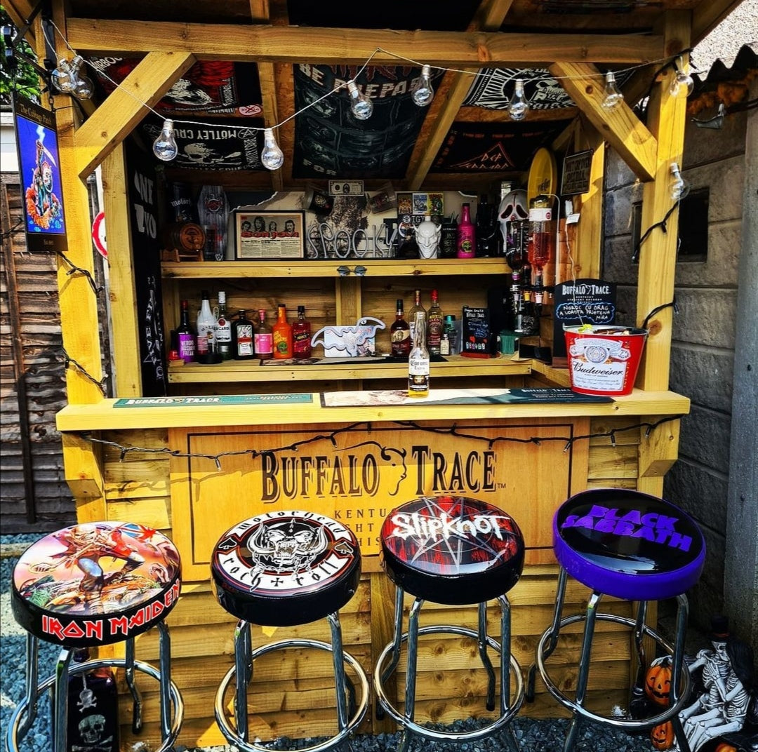 Rocksax Gojira Bar Stool - Flying Whale