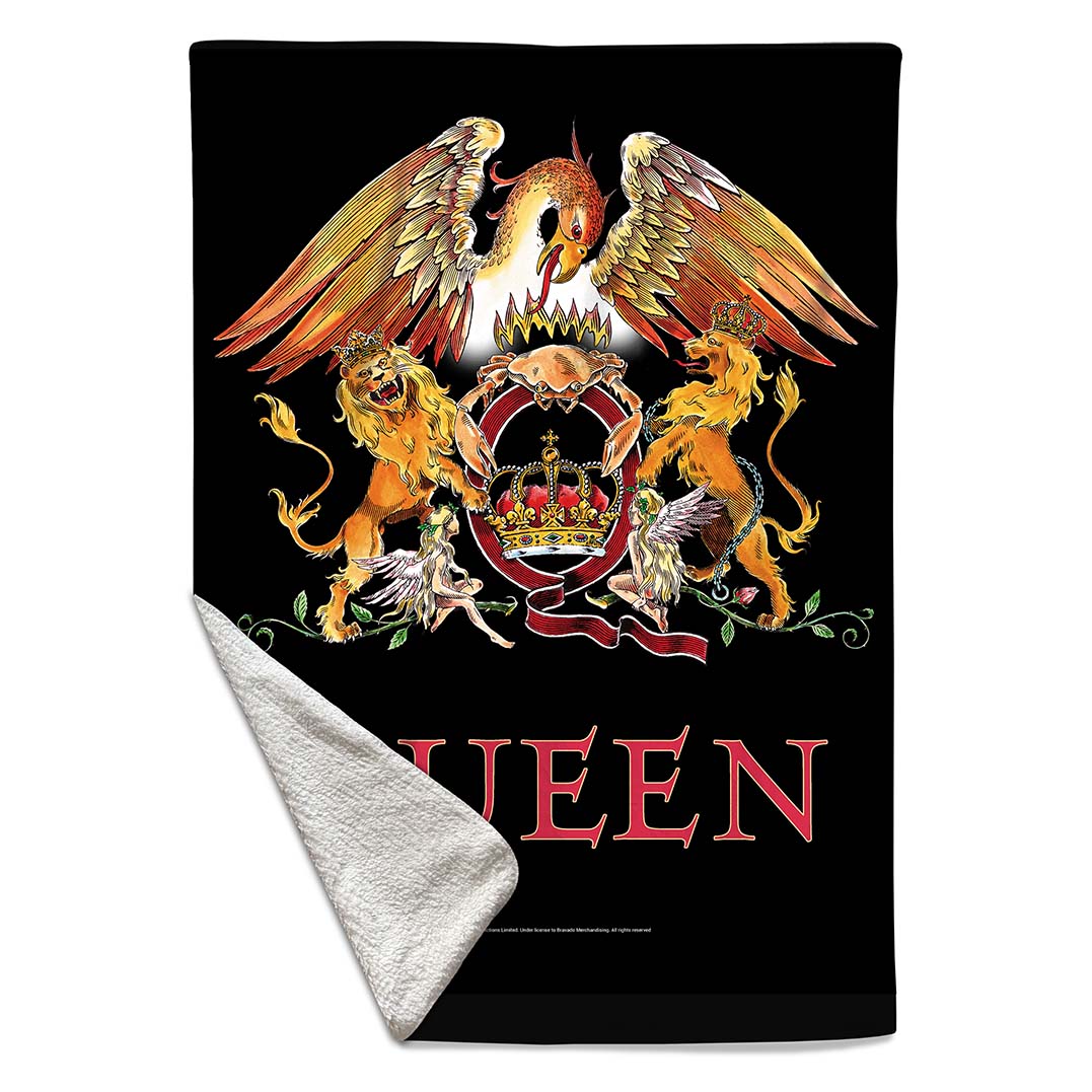 Rocksax Queen  Blanket - Crest