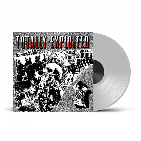 PRESALE - The Exploited - Totally Exploited - 12" Clear Vinyl LP