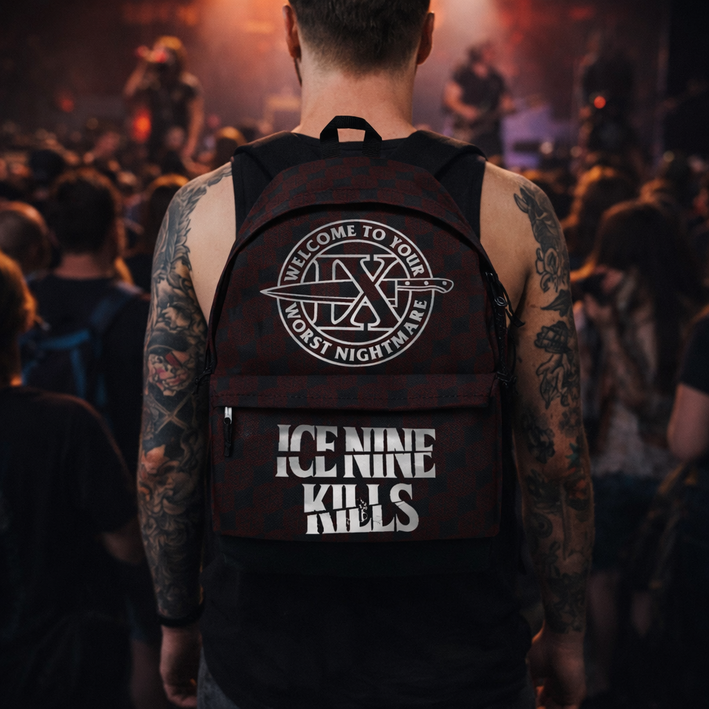 Rocksax Ice Nine Kills Graphic Daypack -  Welcome Nightmare