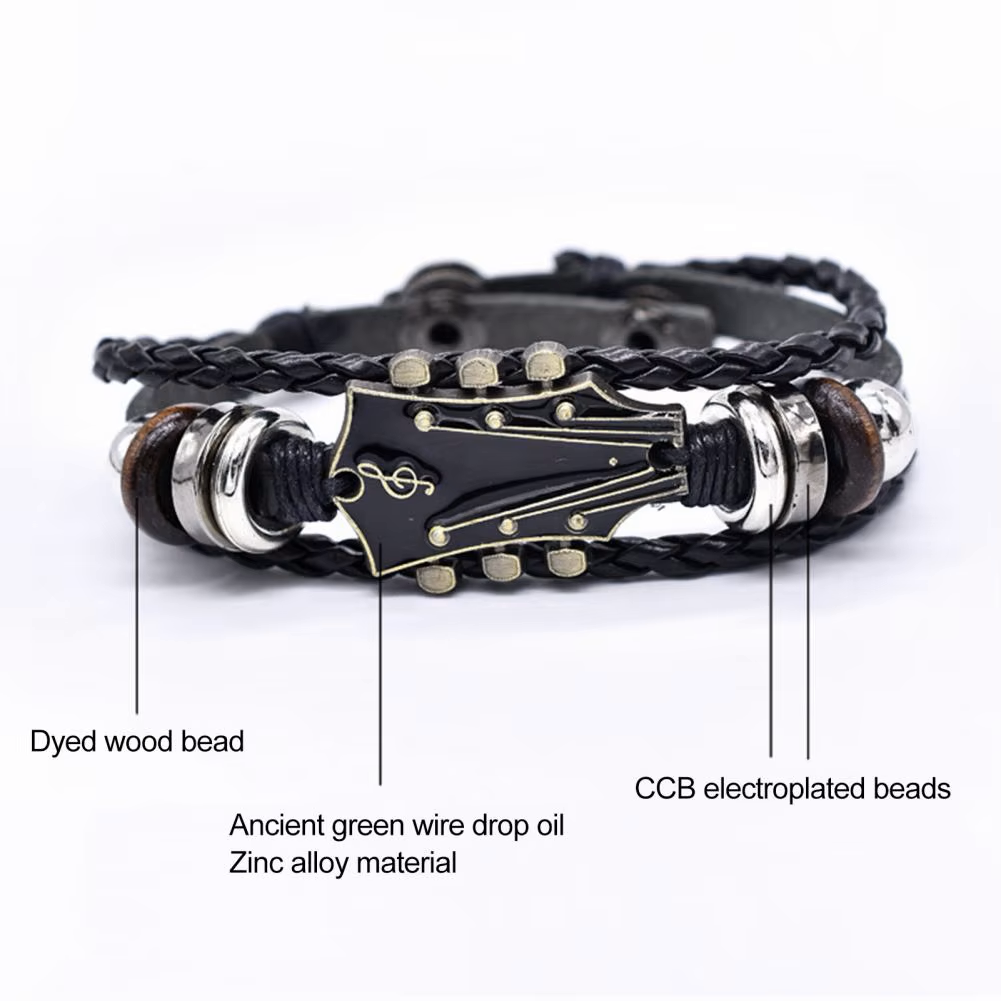 Braided Guitar Bracelet