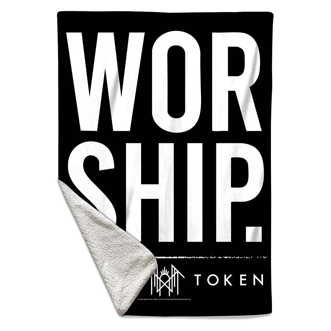 Rocksax Sleep Token  Blanket - Worship