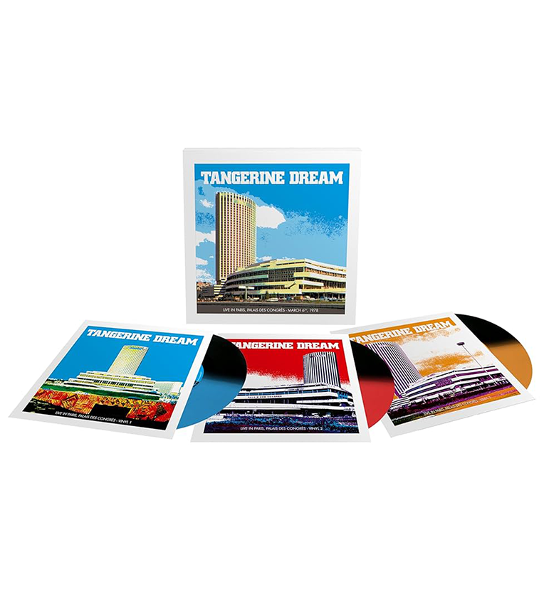 Tangerine Dream – Live in Paris, 6 March 1978 (RSD 2023 Limited Edition 3-LP Box Set on Split-Coloured Vinyl)