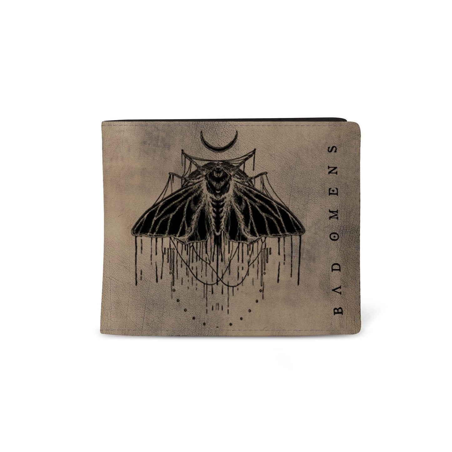 Rocksax Bad Omens Wallet - Moth