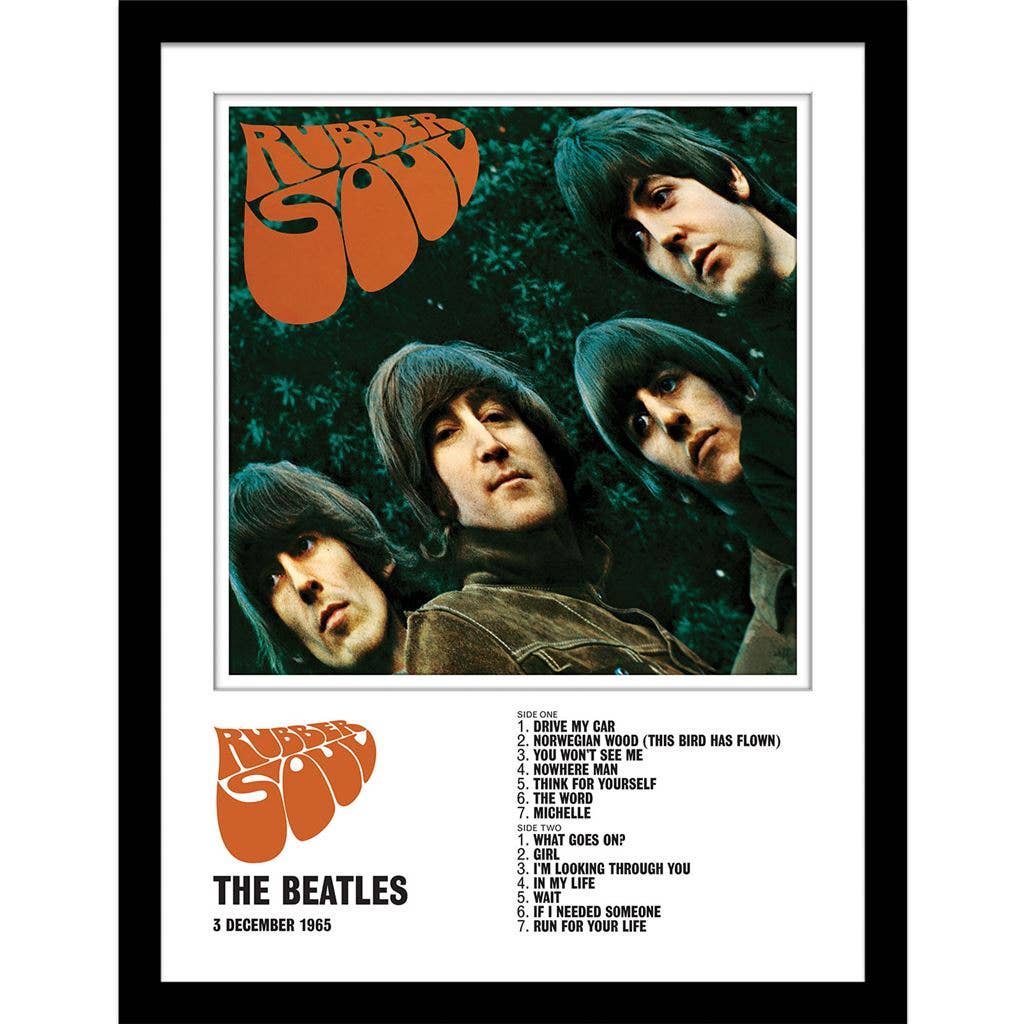 The Beatles (Rubber Soul) Art Print