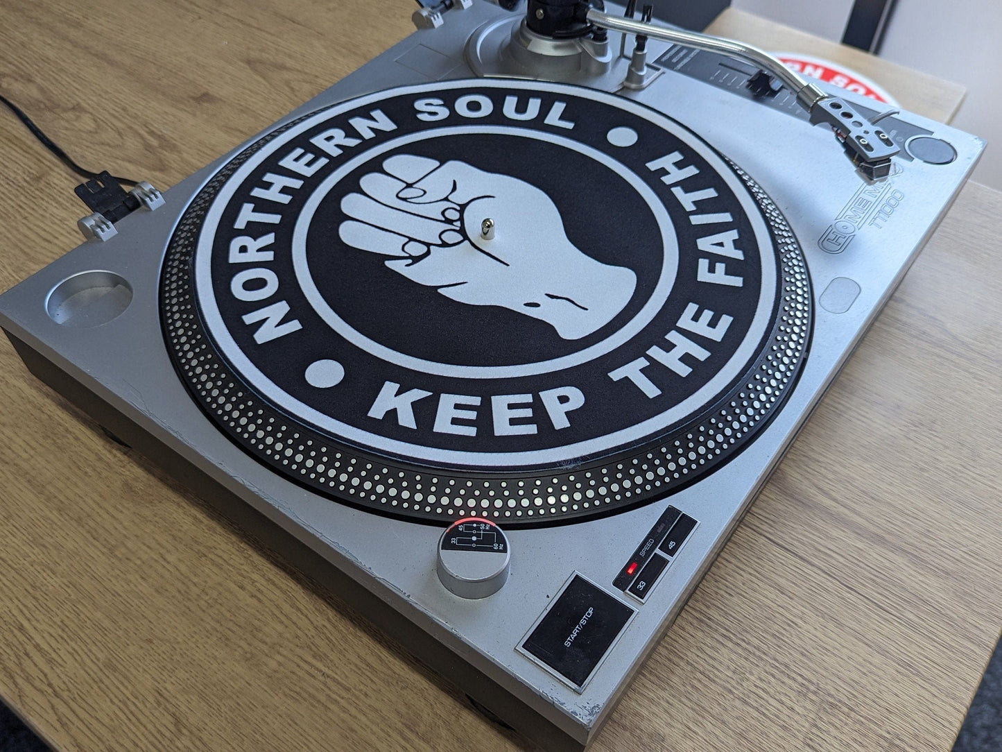 Northern Soul Dark (inverted) - Keep the Faith Slipmat