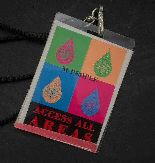 M People - The Summer M Party at Crystal Palace 1996 'ACCESS ALL AREAS' Tour Pass