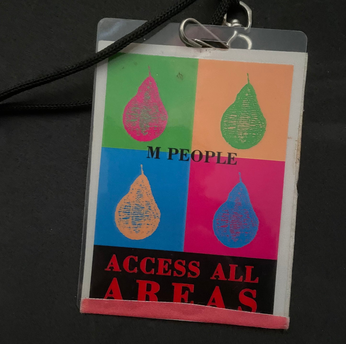 M People - Pase para la gira 'ACCESO A TODAS LAS ÁREAS' de la fiesta Summer M en Crystal Palace 1996