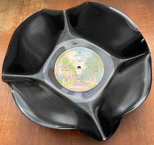 The 'Warner Bros' 12" Vinyl Record Bowl